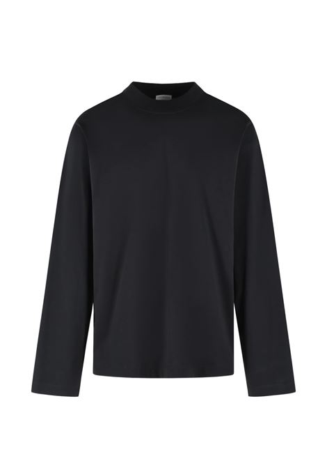 t-shirt heger nera uomo DRIES VAN NOTEN | 261-021103-3600900